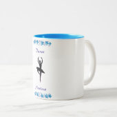Danse Ballerina Stars Mug (Devant droit)