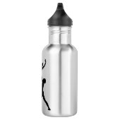 Danse Ballet Couple Métal Bouteille d'eau (Droite)