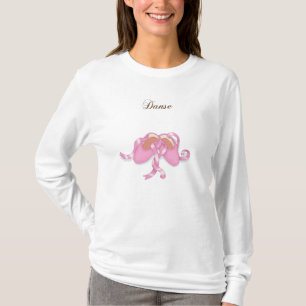 "Danse" Ballet Slippers T-shirt
