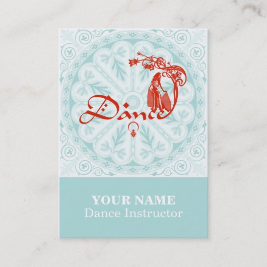 DANSE - Carte de visite (Devant)