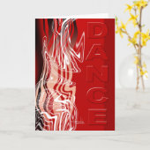 Danse ! Carte de vœux (Fleur jaune)