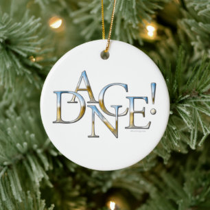 Danse ! (Chrome) Ornement céramique