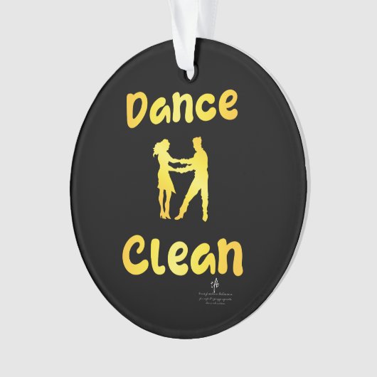 Danse Clean Golden Brass Round (devant)