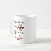 Danse Comme L'Amour Froide Comme Jésus Mug (Devant gauche)