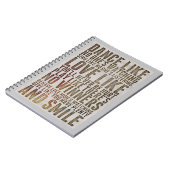 DANSE COMME PERSONNE NE REGARDE LE JOURNAL CARNET (Côté gauche)