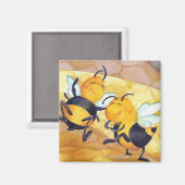 Danse d'abeilles au miel / Aimant (Recto/Verso)