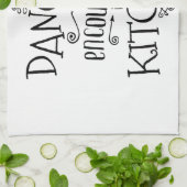 Danse dans la cuisine - serviette (Plié)