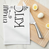 Danse dans la cuisine - serviette (Quart Plié)