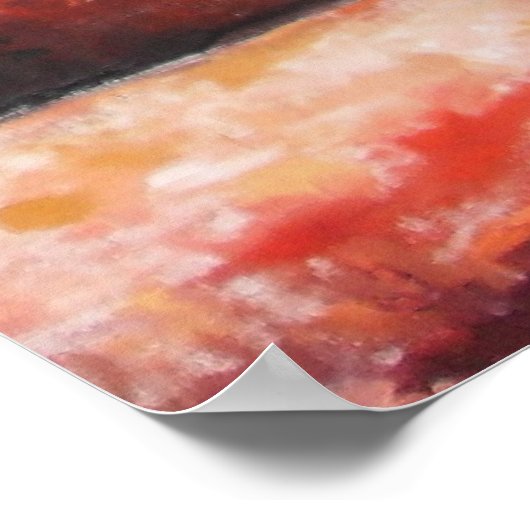 Danse d'automne - Impression de toile (Coin)