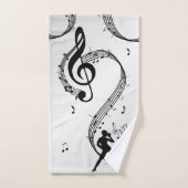 Danse de jazz argent (Serviette à main)