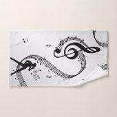 Danse de jazz argent (Serviette à main)