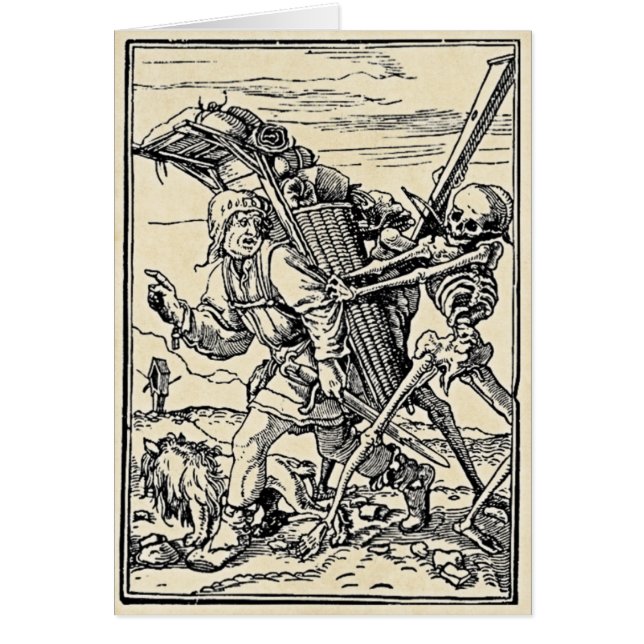 Danse de la mort, la carte de pédalage (Devant)