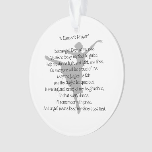 Danse de la prière d'un danseur (devant)