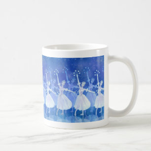 Danse de la tasse de flocons de neige