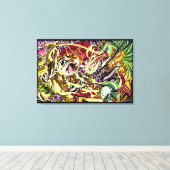 Danse de l'Ascension toile étirée Imprimantes d'ar (Insitu (Plancher de Bois))