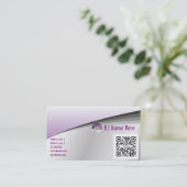 Danse de modèle de carte de visite (Debout devant)