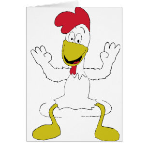 Danse de poulet de bande dessinée