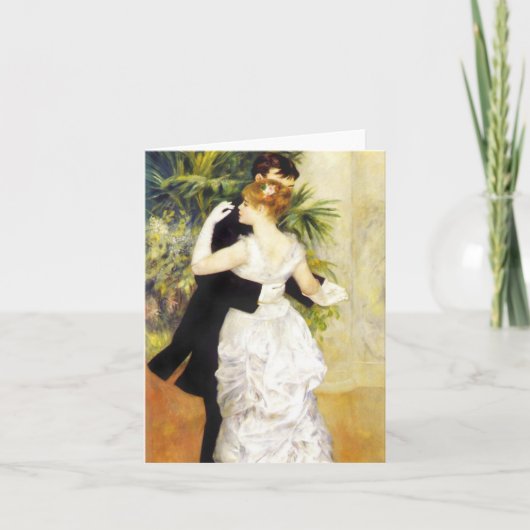 Danse de Renoir dans la carte de note de ville (Devant)