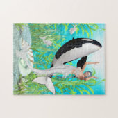 Danse De Sirène Avec Un Puzzle Orca (Horizontal)