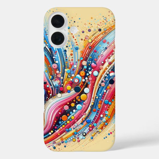 Danse des couleurs iPhone / coque ipad (Verso)