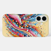 Danse des couleurs iPhone / coque ipad (Verso (horizontal))