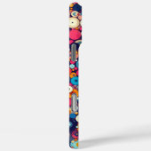 Danse des couleurs iPhone / coque ipad (Verso / Droite)