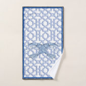 Danse des crevettes bleues  (Serviette à main)