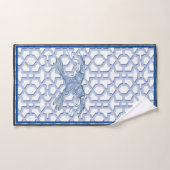 Danse des crevettes bleues  (Serviette à main)