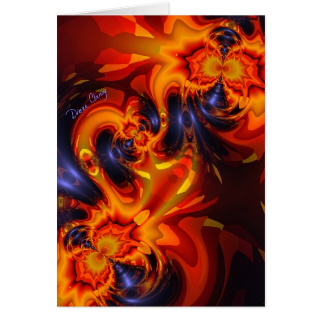 Danse des dragons - indigo et yeux ambres (Devant)