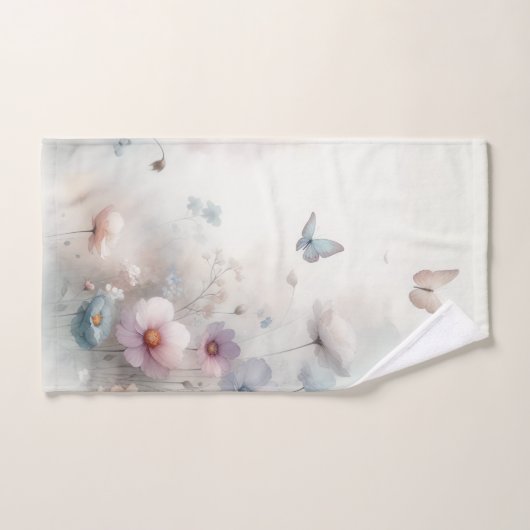 Danse des fleurs et des papillons (Serviette à main)