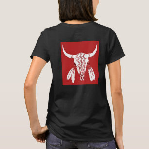 Danse du fantôme rouge femmes de buffle t-shirt do
