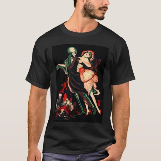 Danse du T-shirt des hommes de la mort (Devant)