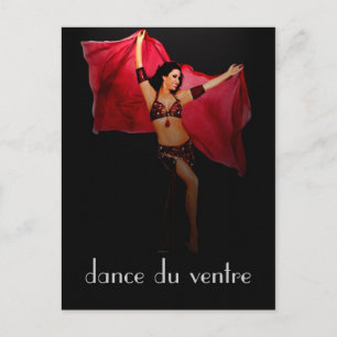 danse du ventre Briefkaart