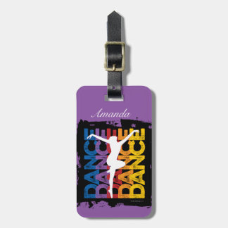 Danse et Lettres (Dance) Bagagelabel