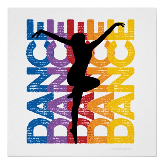 Danse et Lettres (Dance) Perfect Poster (Voorkant)