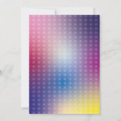 Danse Faisons Fête Anniversaire Invitation Filles  (Dos)