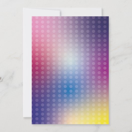 Danse Faisons Fête Anniversaire Invitation Filles  (Dos)