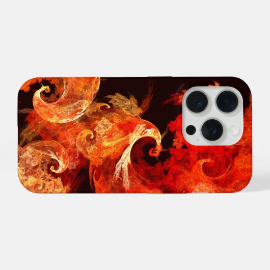 Danse Feux d'artifice Art Abstrait (Verso Horizontal)