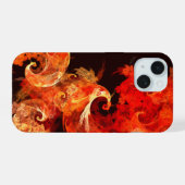 Danse Feux d'artifice Art Abstrait (Verso Horizontal)