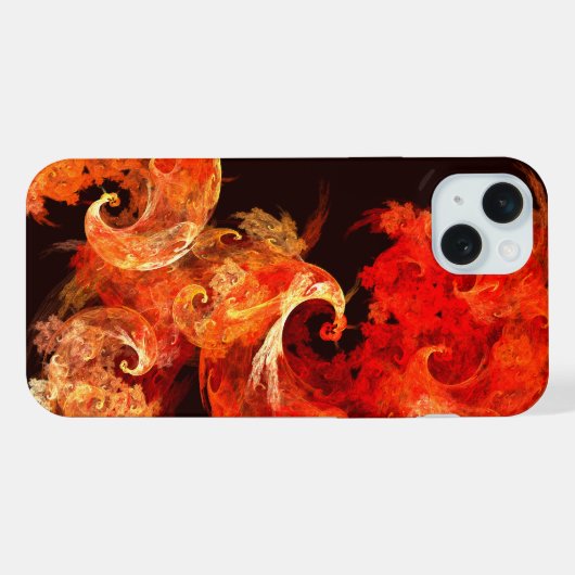 Danse Feux d'artifice Art Abstrait (Verso Horizontal)