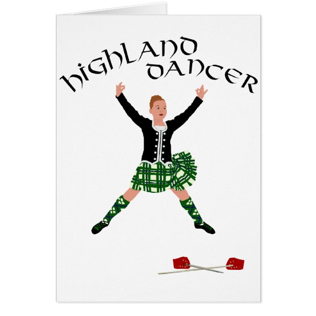 Danse Highland Dancer Ghillie Callum Sword (Devant)