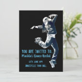 Danse hip hop récital de danse moderne invitation (Debout devant)