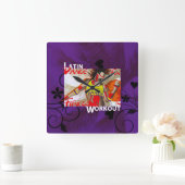 DANSE LATINE - Horloge murale (Maison)