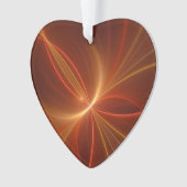 Danse Lumière Moderne Abstrait Fractal Art Heart (devant)