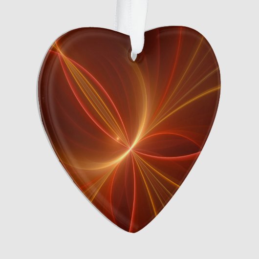 Danse Lumière Moderne Abstrait Fractal Art Heart (devant)