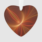 Danse Lumière Moderne Abstrait Fractal Art Heart (dos)