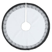 Danse Macabre Border Kerstboom Rok (Voorkant)