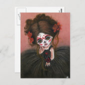 Danse Macabre Briefkaart (Voorkant / Achterkant)