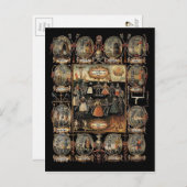 Danse Macabre Briefkaart (Voorkant / Achterkant)