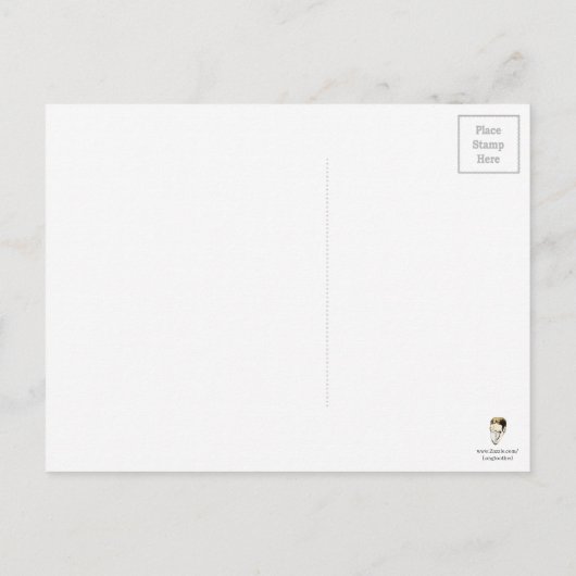 Danse Macabre Briefkaart (Achterkant)